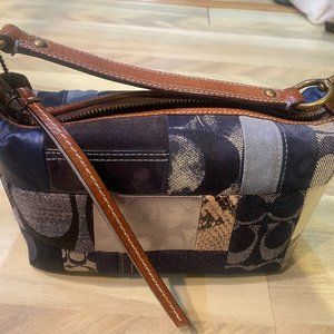 Vintage Coach Shoulder Bag- Multi Color